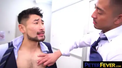 Dominant Boss Hiroya Takes Full Advantage Of Bao And Rio