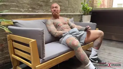 Ryuji Suzuki And Damian Dragon – Muscle Dilf Seduces To Destroy His Asshole